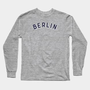 Berlin Germany Vintage Arched Type Long Sleeve T-Shirt